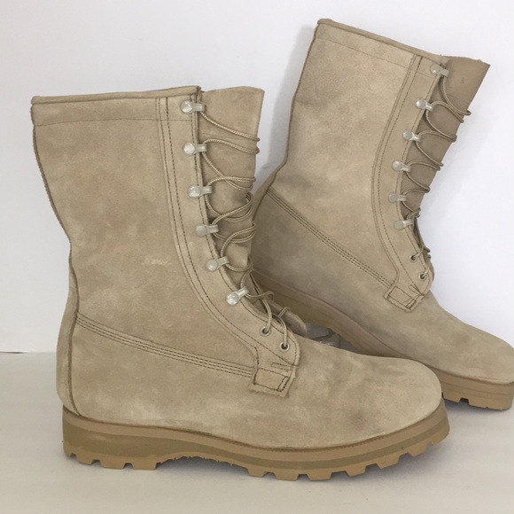 Wellco Other - Wellco Vibram Tan Combat Boots Men Size 13R
